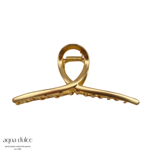 HAIRCLAW, METAL BOW GOLD