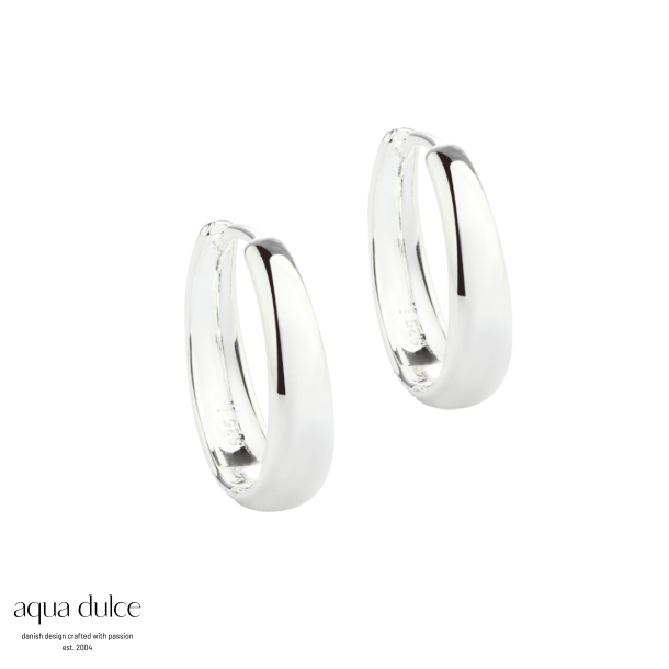 EMMA HOOP MEDIUM | SILVER