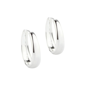 EMMA BIG HOOP | SILVER