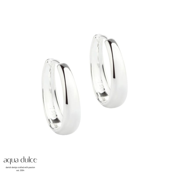 EMMA BIG HOOP | SILVER