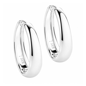 EMMA HOOP 20 MM. | SILVER