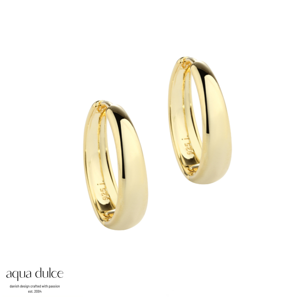 EMMA BIG HOOP | GOLDEN