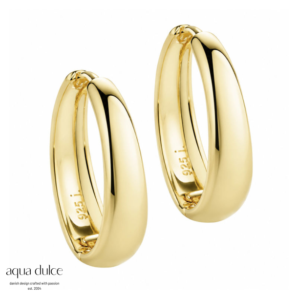 EMMA HOOP 20 MM. | GOLDEN