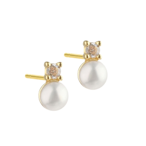 DARLING BUBBELS EARSTUD | GOLDEN