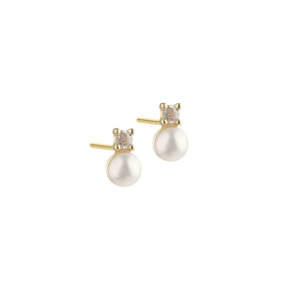 DARLING BUBBELS EARSTUD | GOLDEN