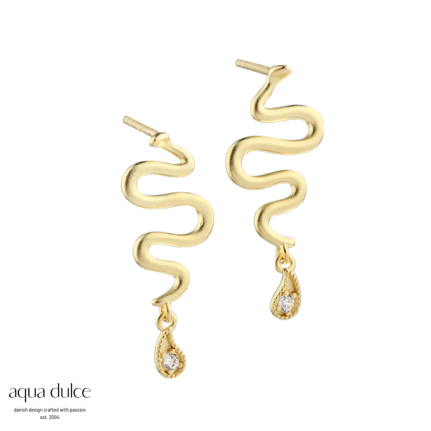 SNAKE VIMS EARSTUD | GOLDEN