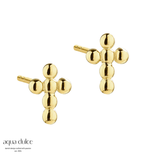 NEW CROSS EARSTUD | GOLDEN