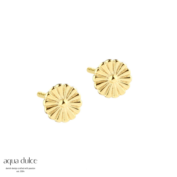 TINY DAISY EARSTUD | GOLDEN