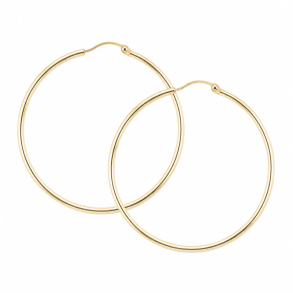 *ANA HOOP MEDIUM 30 MM | GOLDEN