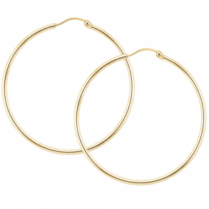 ANA HOOP X LARGE 50 MM | GOLDEN