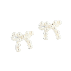 *PEARLY BOW | SILVER