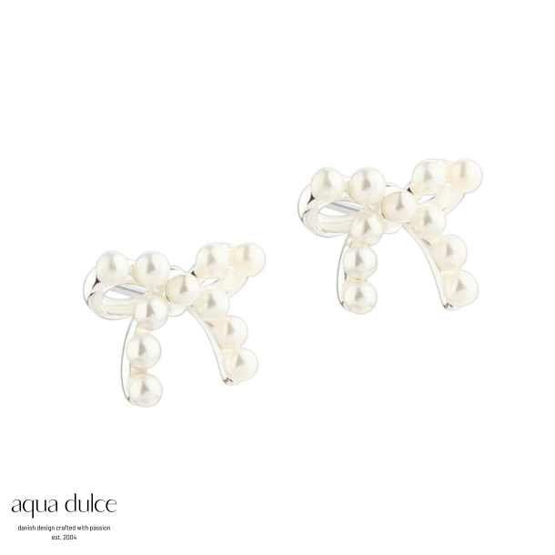 *PEARLY BOW | SILVER