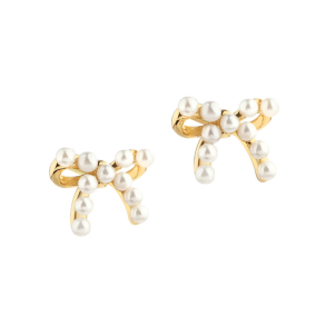 *PEARLY BOW | GOLD