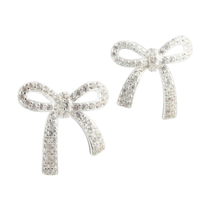 *ELEGANT BOW |  SILVER