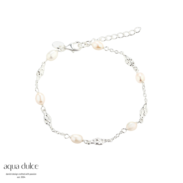 MILENA PEARL BRACELET | SILVER