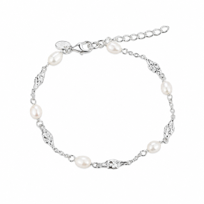MILENA PEARL BRACELET | SILVER