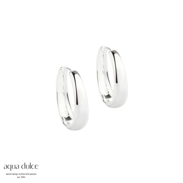 EMMA HOOP MEDIUM | SILVER
