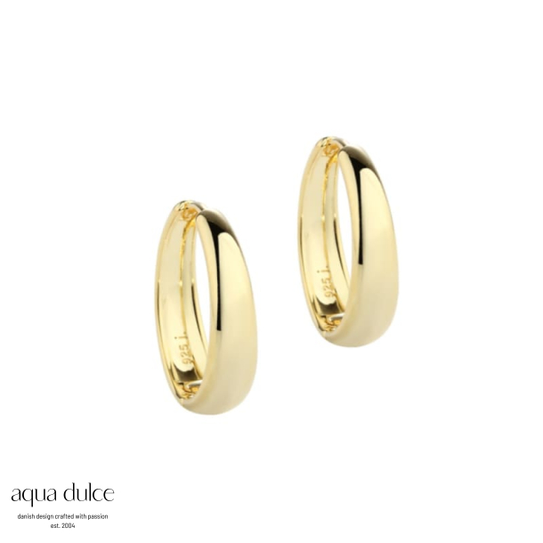 EMMA HOOP MEDIUM | GOLDEN