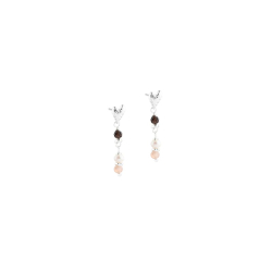 LOVE ME LONG EARSTUD | SILVER
