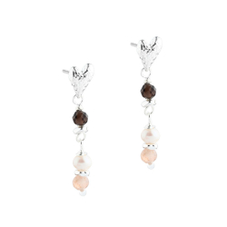 LOVE ME LONG EARSTUD | SILVER