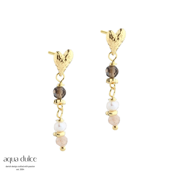 LOVE ME LONG EARSTUD | GOLDEN