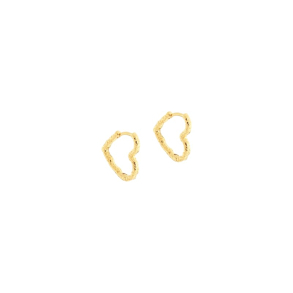 LOVE ME HEART HOOP | GOLDEN