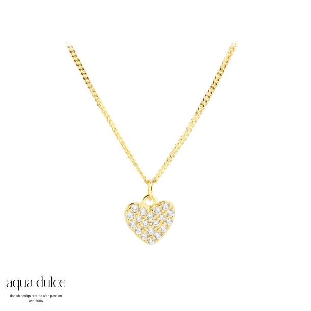 DARLING HEART NECKLACE | GOLDEN