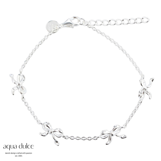 CURVE BOW BRACELET | SILVER