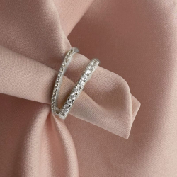 DARLING RAYA RING - 56 | SILVER