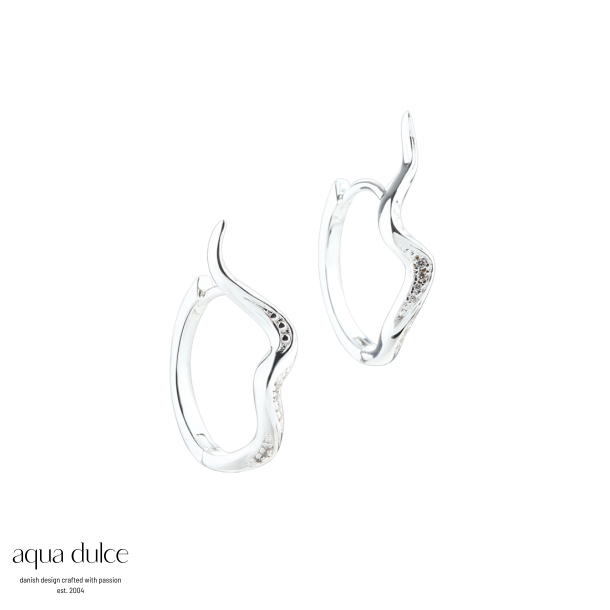 DARLING RIVER HOOP BIG | SILVER