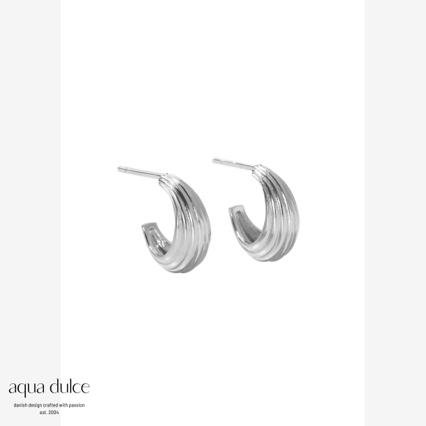 SUE HOOP SMALL | SILVER