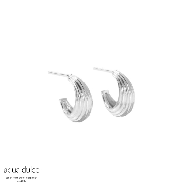 *SUE HOOP SMALL | SILVER