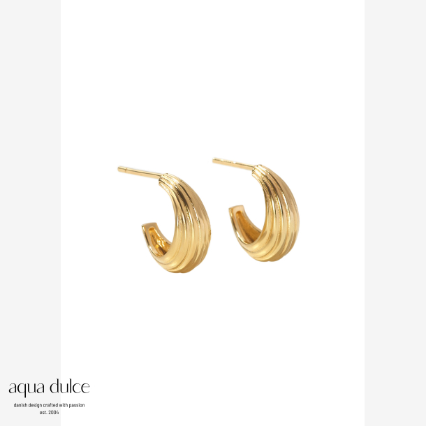 SUE HOOP SMALL | GOLDEN
