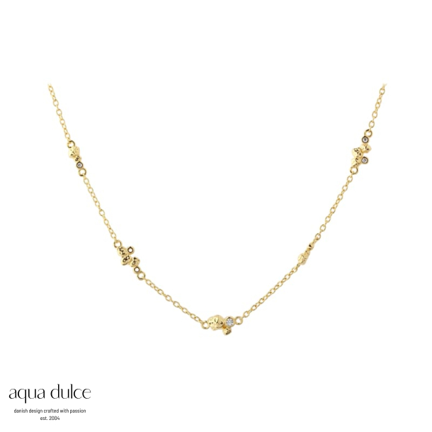 DARLING ROCK NECKLACE | GOLDEN