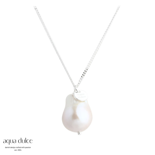 BAROK LONG NECKLACE | SILVER