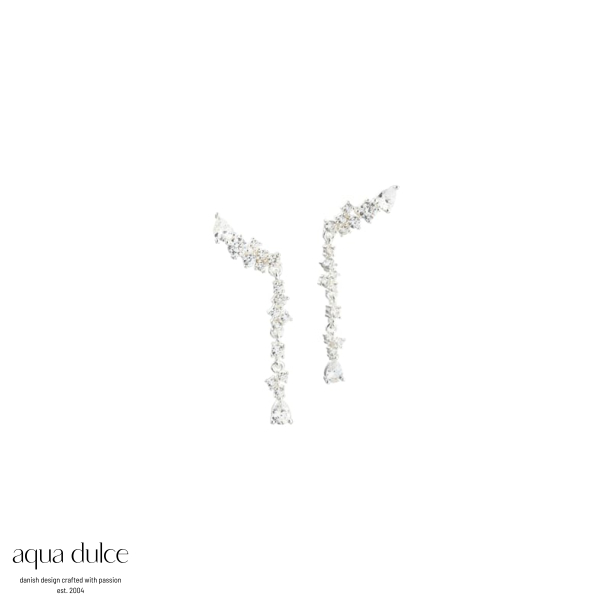 AURA LONG EARSTUD |  SILVER