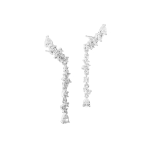 AURA LONG EARSTUD |  SILVER