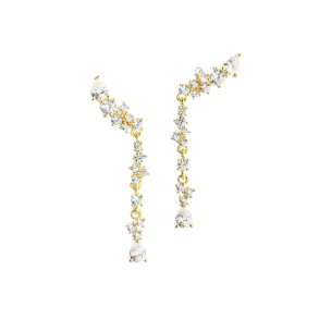 AURA LONG EARSTUD | GOLDEN