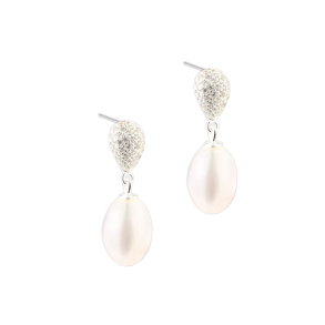 PAV PEARL EARSTUD |  SILVER