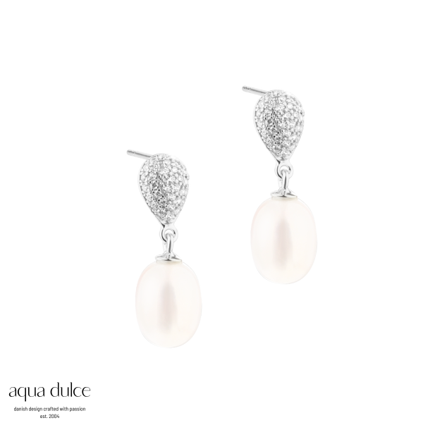 PAV PEARL EARSTUD |  SILVER