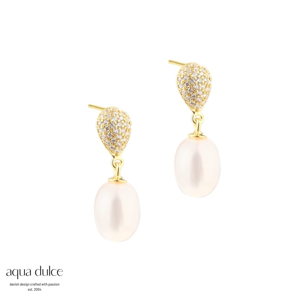 PAV PEARL EARSTUD |  GOLDEN