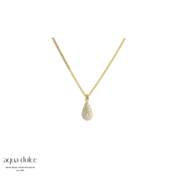 PAV� NECKLACE |  GOLDEN
