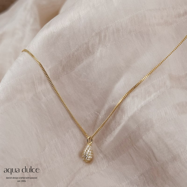 PAV� NECKLACE |  GOLDEN