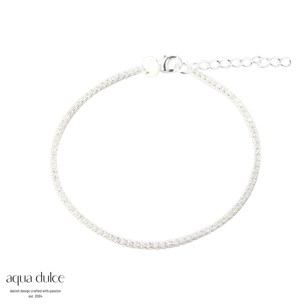 TENNIS BRACELET SMALL  |  SILVER