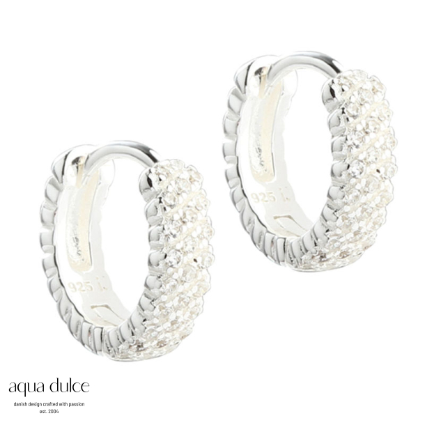 *SWAY HOOP 13 MM | SILVER