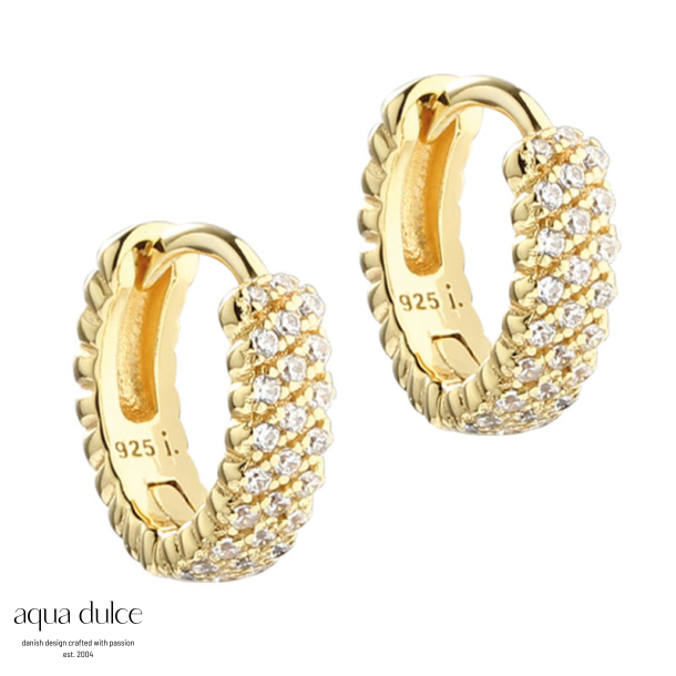 *SWAY HOOP 13 MM | GOLDEN