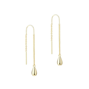 SHINY DROP EARTHREAD | GOLDEN