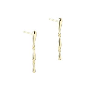 *SHINY DROP LONG | GOLDEN