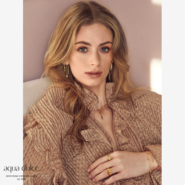 SHINY DROP BRACELET  | GOLDEN