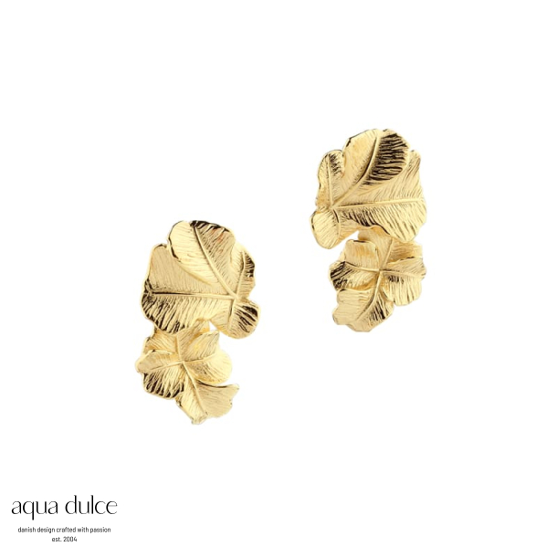 FOLIO BIG EARSTUD | GOLDEN
